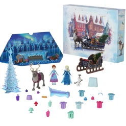 Mattel Calendrier de l'avent La Reine des Neiges^ Mini-Univers