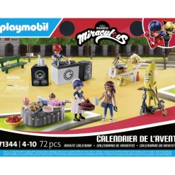Playmobil Calendrier de l'Avent Miraculous Pique-nique Paris Miraculous 71344^ Les Héros Et Personnages