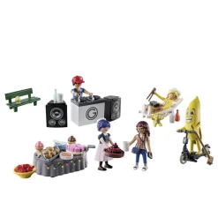 Playmobil Calendrier de l'Avent Miraculous Pique-nique Paris Miraculous 71344^ Les Héros Et Personnages
