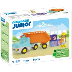 Playmobil Camion benne Junior 71685^ La Ville, La Police Et Les Secours
