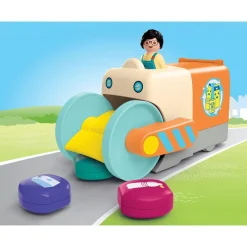 Playmobil Camion de collecte de déchets Junior 71774^ Jouets À Encastrer Et À Empiler