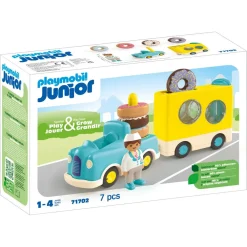 Playmobil Camion de Donuts Junior 71702^ La Ville, La Police Et Les Secours