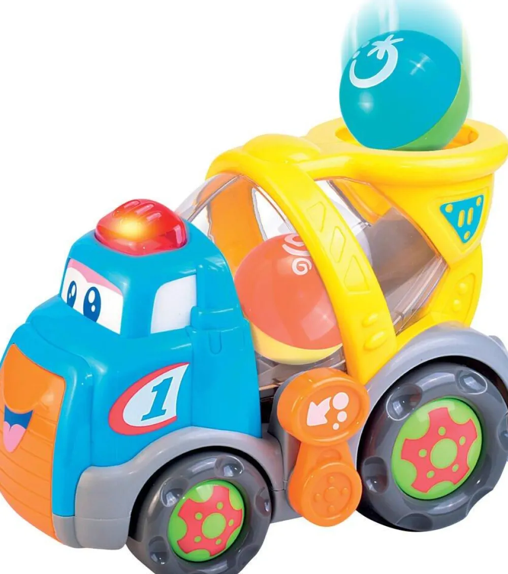 T'mimi Camion De Transport Avec Balles Colorées^ Balles Et Jouets À Balles