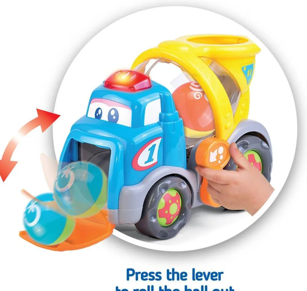 T'mimi Camion De Transport Avec Balles Colorées^ Balles Et Jouets À Balles