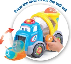 T'mimi Camion De Transport Avec Balles Colorées^ Balles Et Jouets À Balles