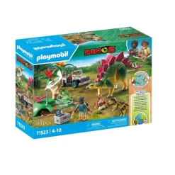 Playmobil Campement des explorateurs dinosaures - Dinos 71523^ Les Dinosaures Et La Préhistoire