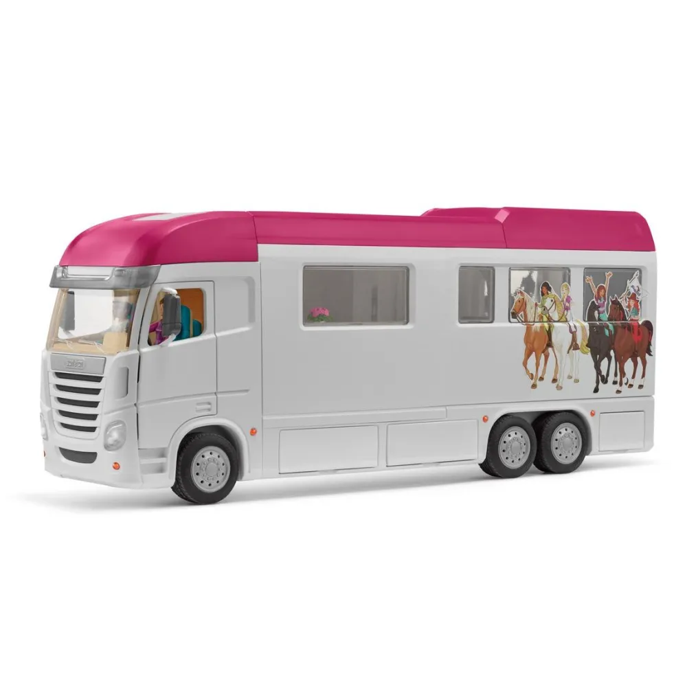 Schleich Camping car équestre^ Camions Et Bus