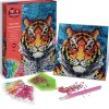 Sentosphu00e8re Caneva à diamanter tigre - Art et Créations^ Sables, Paillettes Et Mosaïques