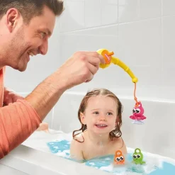 Tomy Canne À Pêche 3 En 1^ Jouets De Bain