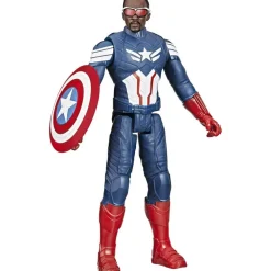 Hasbro Captain America Brave New World - Figurine Titan Hero 30 cm^ Les Héros Et Personnages