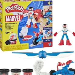 Play-Doh Captain america Moto tranchante Marvel^ Modelage Et Moulage