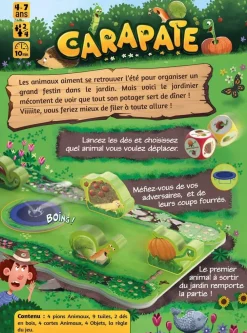 Gigamic Carapate^ Jeux D'Apprentissage