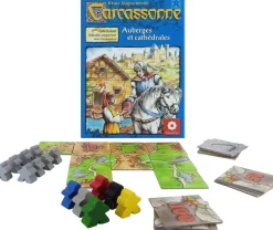 Asmodu00e9e Carcassonne Extension 1 auberges et cathédrales^ Jeux De Stratégie Et De Réflexion