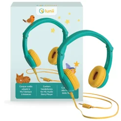 LUNII Casque audio pour conteuse color block vert^ Karaoké, Lecteurs Cd Et Mp3 Et Casques