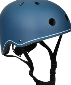 CAP Casque Bleu taille 48-53 avec Led Intégrée^ Rollers, Skates Et Protections