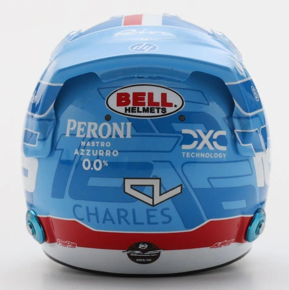 Casque Charles Leclerc 1:5 version deluxe - Ferrari - GP F1 Miami 2024^ Modèles Réduits|Véhicules D'Extérieur