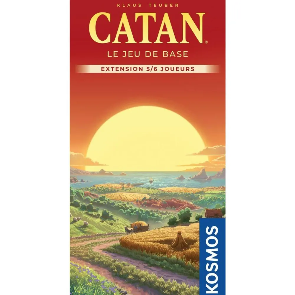 Asmodu00e9e Catan extension 5-6 joueurs nouvelle version^ Jeux De Stratégie Et De Réflexion