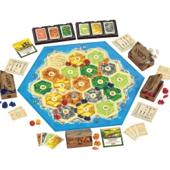 Asmodu00e9e Catan le Jeu de Base nouvelle version^ Jeux De Stratégie Et De Réflexion
