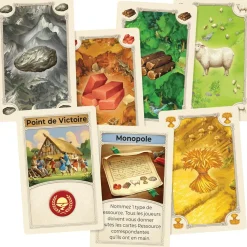 Asmodu00e9e Catan le Jeu de Base nouvelle version^ Jeux De Stratégie Et De Réflexion