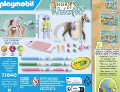 Playmobil Cavalière avec crinière à colorier - Horses of the Waterfall 71640^ La Ferme Et L'Univers Agricole