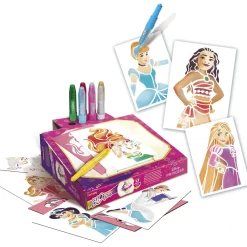Lansay Centre d'activité Blopens Disney Princesses^ Peinture