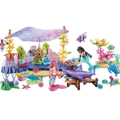 Playmobil Centre de soin des sirènes pour animaux Princess Magic 71499^ Les Princesses Et Fées