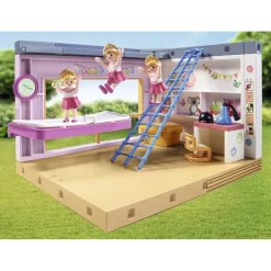 Playmobil Chambre d'enfant My Life 71610^ La Ville, La Police Et Les Secours