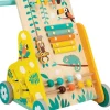 Janod Chariot multi-activités Tropik^ Trotteurs, Pousseurs, Porteurs Et Bascules