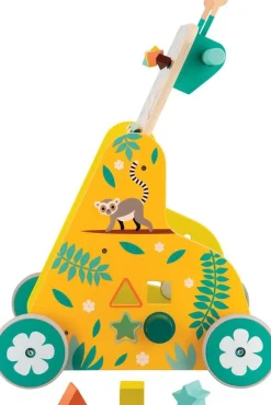 Janod Chariot multi-activités Tropik^ Trotteurs, Pousseurs, Porteurs Et Bascules