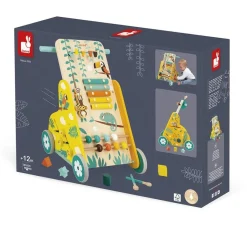 Janod Chariot multi-activités Tropik^ Trotteurs, Pousseurs, Porteurs Et Bascules