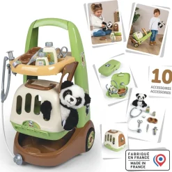 Smoby Chariot vétérinaire panda^ Docteur Et Vétérinaire