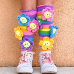 Chaussettes à fleurs^ Gadgets Et Produits Fun