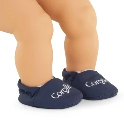 Corolle Chaussons bleu marine Mon premier poupon 30 cm^ Vêtements Pour Poupons Et Poupées