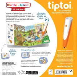 Ravensburger Cherche et trouve Tip Toi - Les saisons^ Apprentissage Du Temps Et De La Saisonnalité