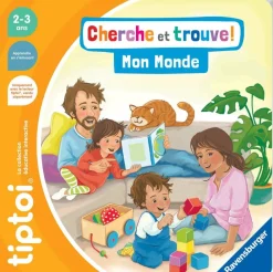 Ravensburger Cherche et trouve Tip Toi - Mon monde^ Stylos Interactifs