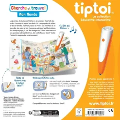 Ravensburger Cherche et trouve Tip Toi - Mon monde^ Stylos Interactifs