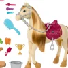 Mattel Cheval à fonctions - Barbie^ Poupées Mannequins