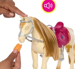 Mattel Cheval à fonctions - Barbie^ Poupées Mannequins