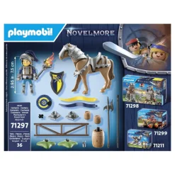 Playmobil Chevalier et accessoires Novelmore 71297^ Les Pirates, Chevaliers, Cowboys Et Indiens