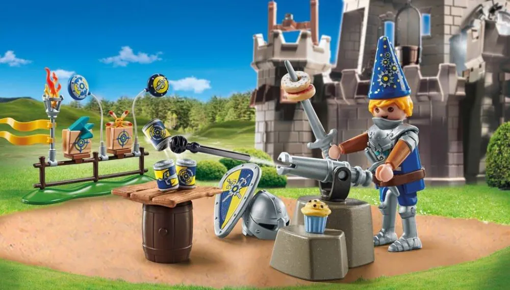 Playmobil Chevalier et Décorations de Fête Novelmore 71447^ Les Pirates, Chevaliers, Cowboys Et Indiens