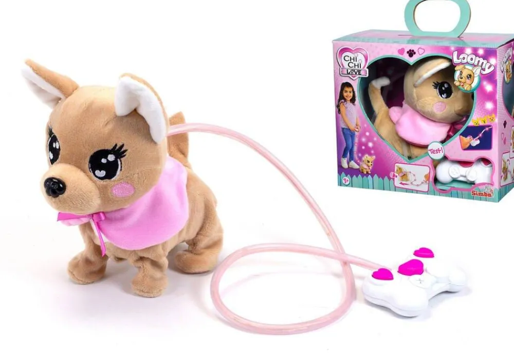 Simba Chi Chi Love Peluche Interactive Loomy 2^ Peluches Électroniques Interactives