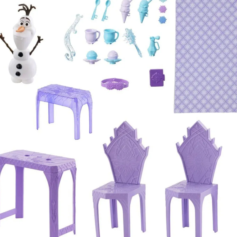 Mattel Château de Glace - La Reine des Neiges^ Poupées Mannequins
