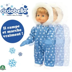 Varta Cicciobello Marche dans la neige^ Poupons Interactifs