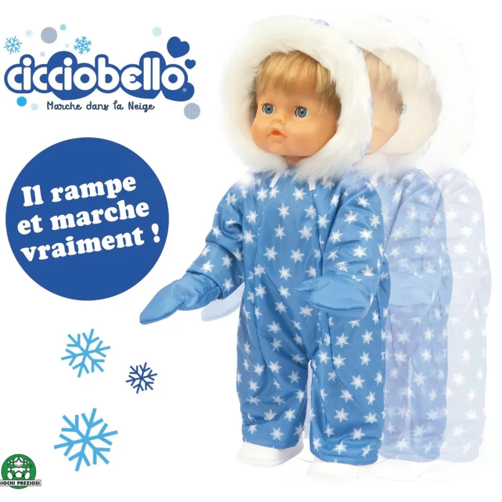Varta Cicciobello Marche dans la neige^ Poupons Interactifs
