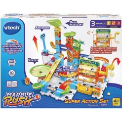 Varta Circuit à billes Super Action Marble Rush - set électronique L200E^ Autres Jeux De Construction
