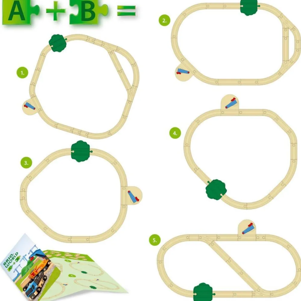 Brio Circuit de démarrage Transport de fret^ Jeux De Trains, Circuits Et Accessoires