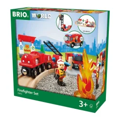 Brio Circuit de train action pompier^ Jeux De Trains, Circuits Et Accessoires
