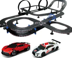 TEAM City Circuit double looping Bugatti vs Audi - 13,5 mètres -^ Circuits Et Pistes