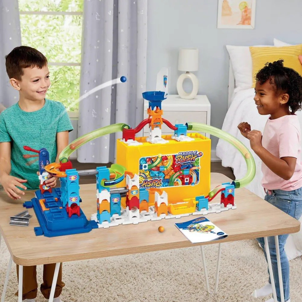 VTech Circuit marble rush et boite de rangement - Build store box Set M400^ Autres Jeux De Construction