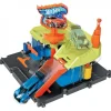 Mattel City lave-auto du centre-ville​ Hot Wheels^ Garages Et Tapis